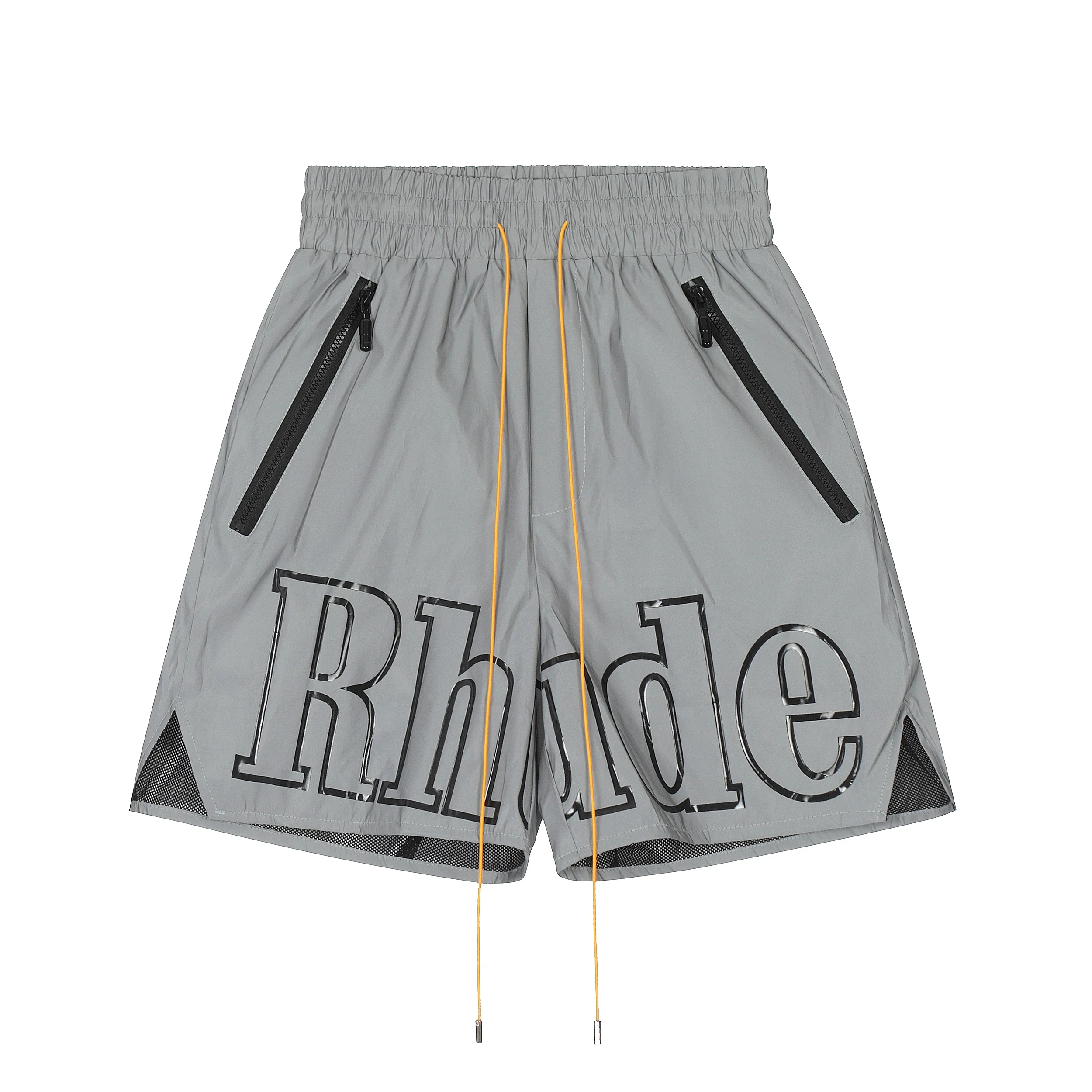 Rhude Gloss Logo Nylon Sport Shorts