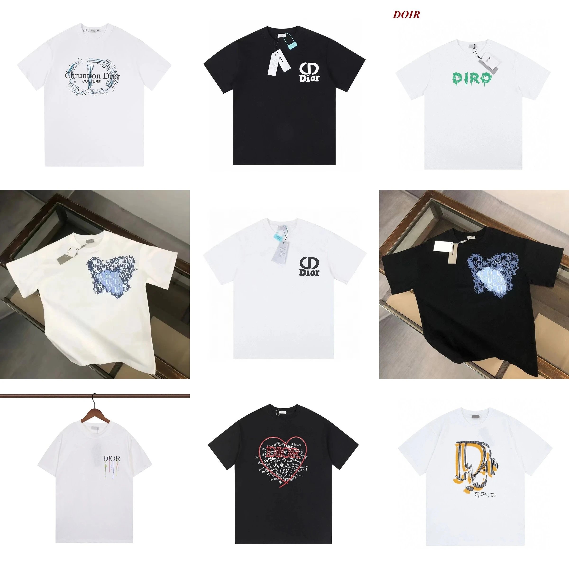 Dior T-shirts ( 21 + styles)