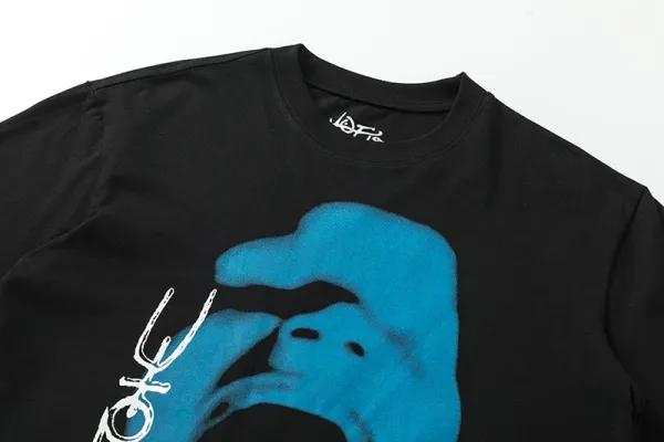 CHAOS x Unknown Artist Flame Demon Graphic T-Shirt White - 16