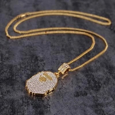 Bape Gold Chain Necklace 4