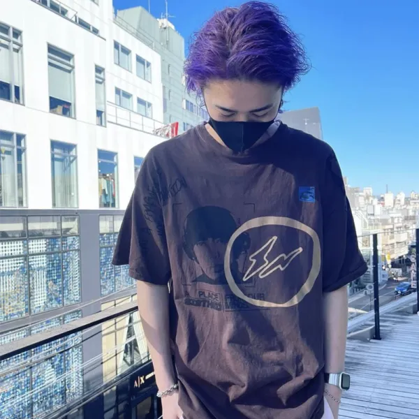 Travis Scott x Cactus Jack Brown Arrow Graphic T-Shirt - 9