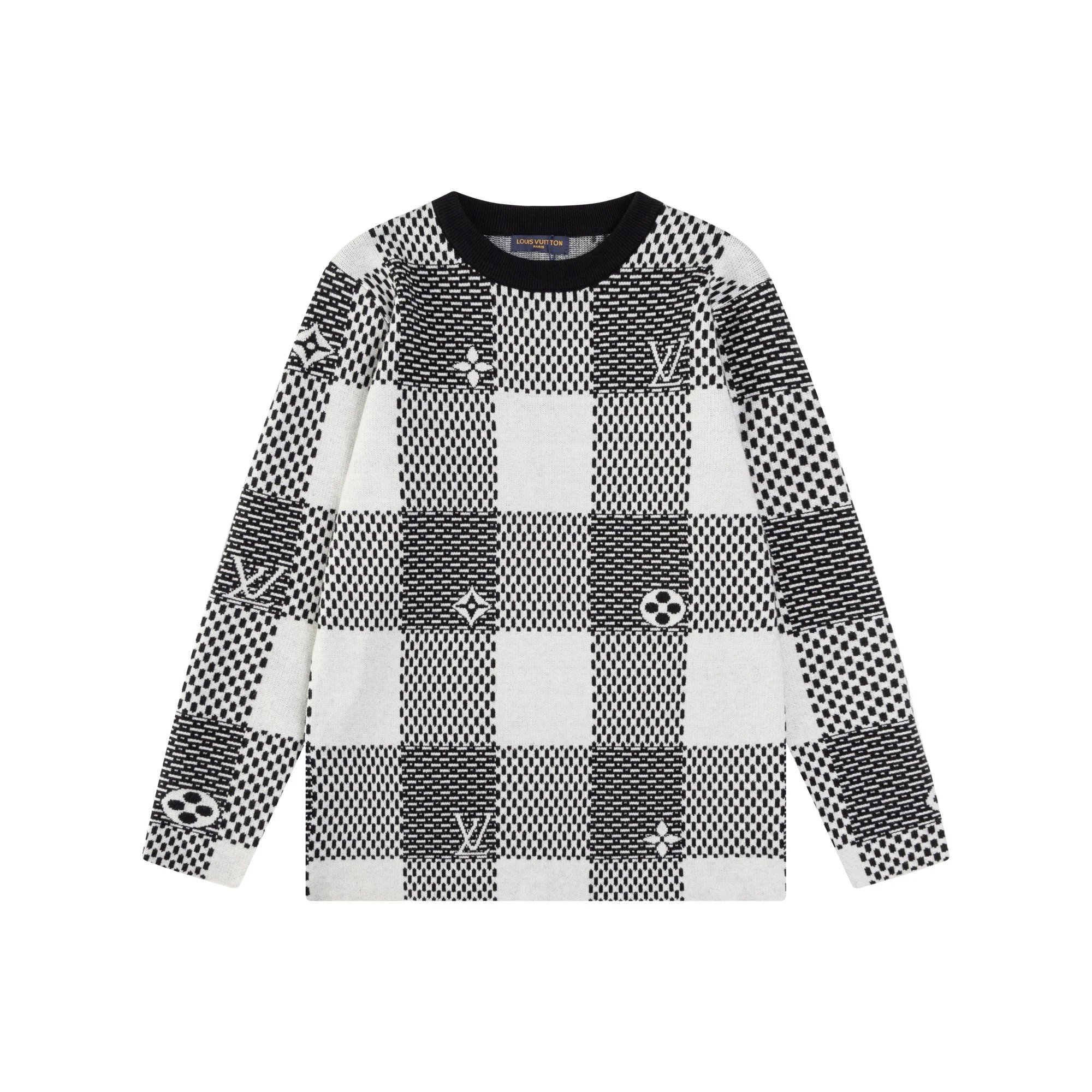 Louis Vuitton Knitwear Crewneck logo knit sweater image 5