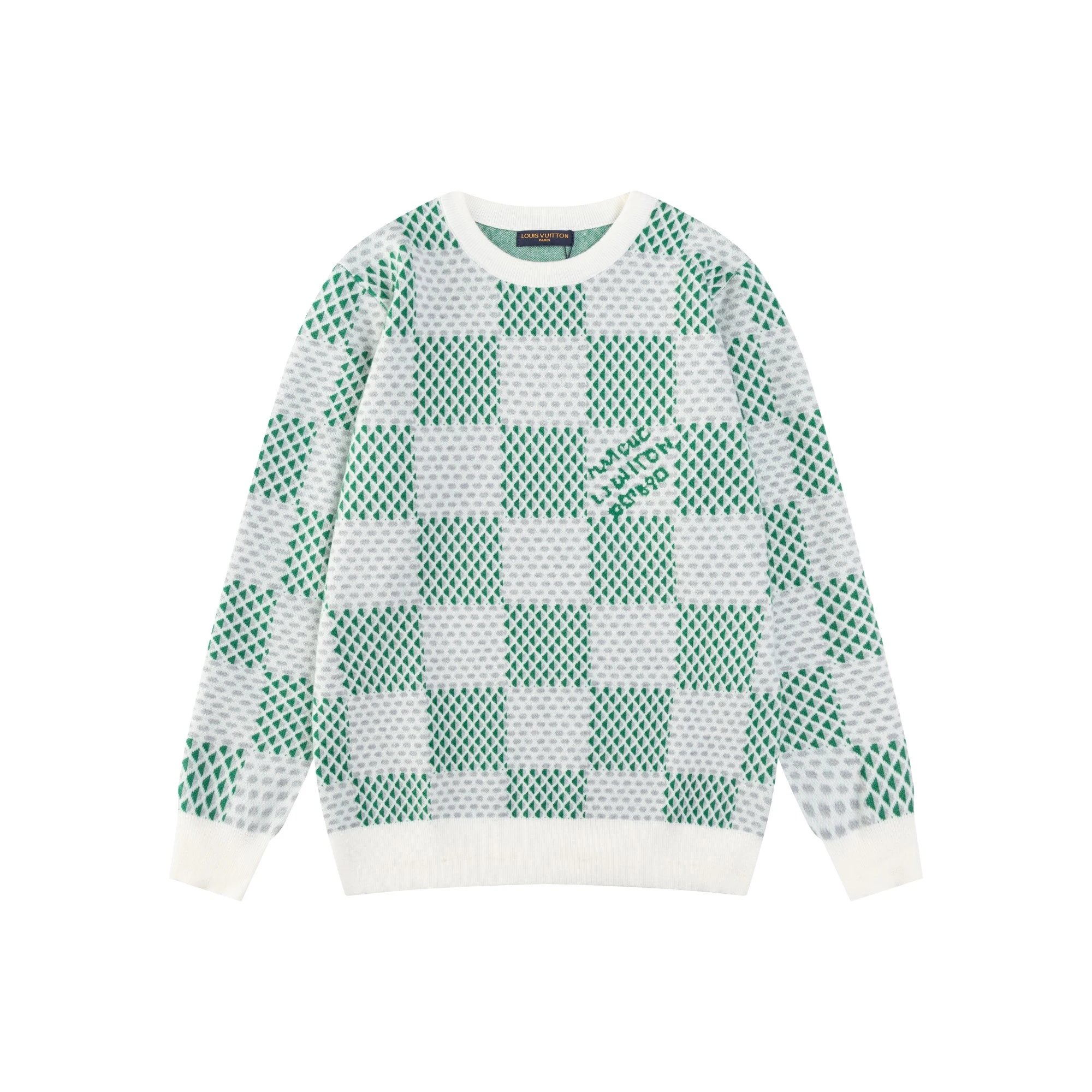 Louis Vuitton Knitwear Crewneck logo knit sweater image 6