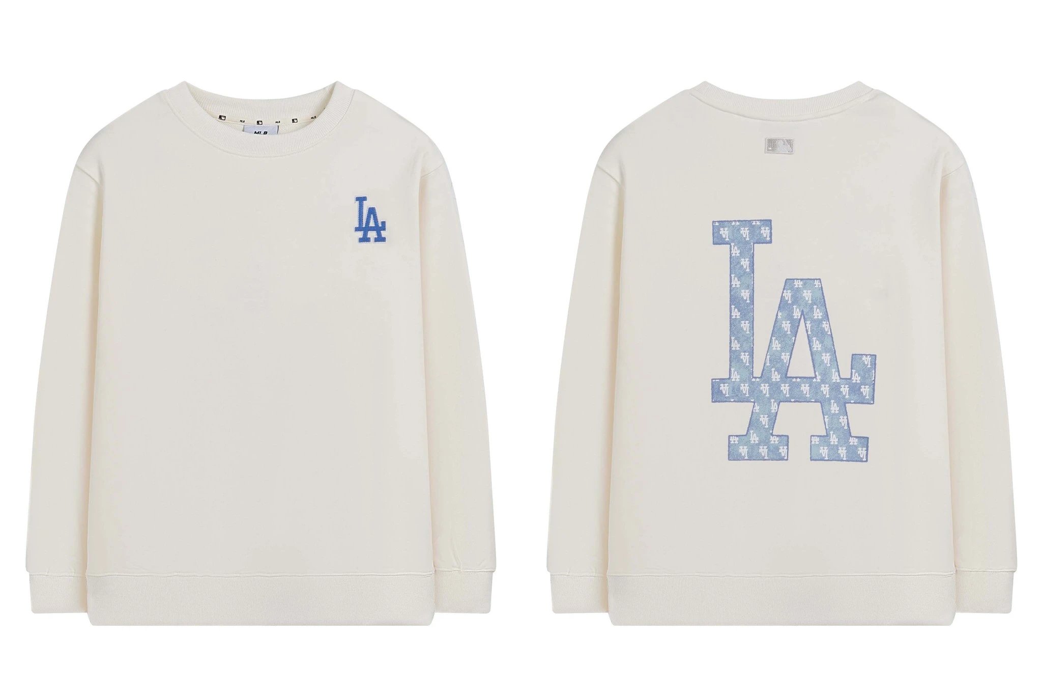 MLB Hoodies & Sweatshirts Crewneck NY Logo Patch Sweatshirt image 7