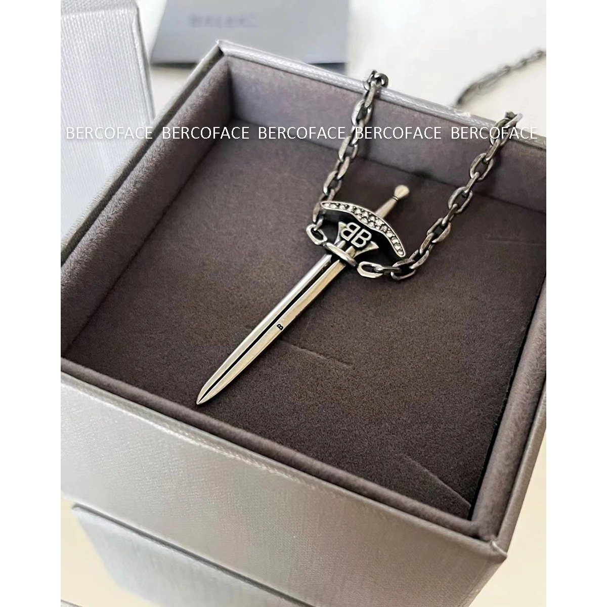 Balenciaga Sword Necklace