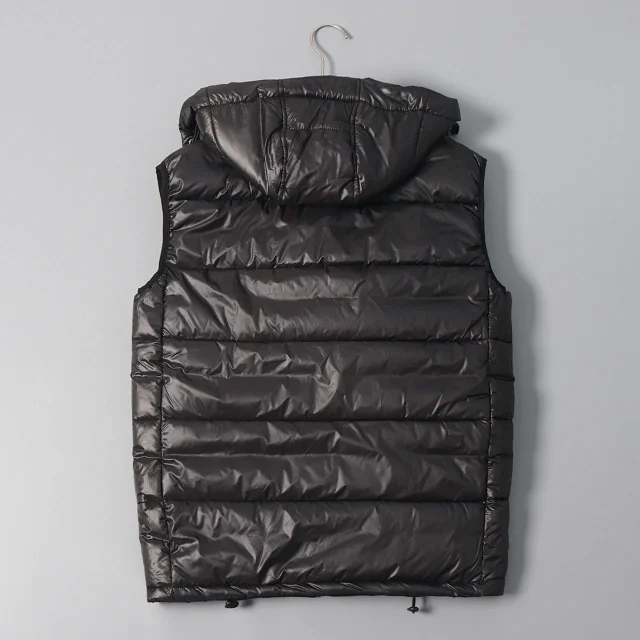 Unbranded Puffer vest and jackets with cartoon head patch product detail image 4