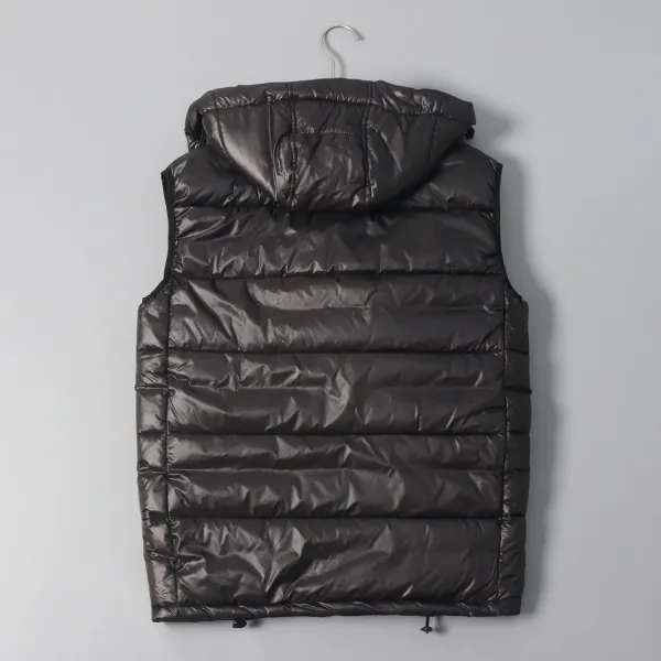 Comme des Garçons Karl Lagerfeld x AR Agerfel Hooded Puffer Vest Black Outerwear.vest - 5