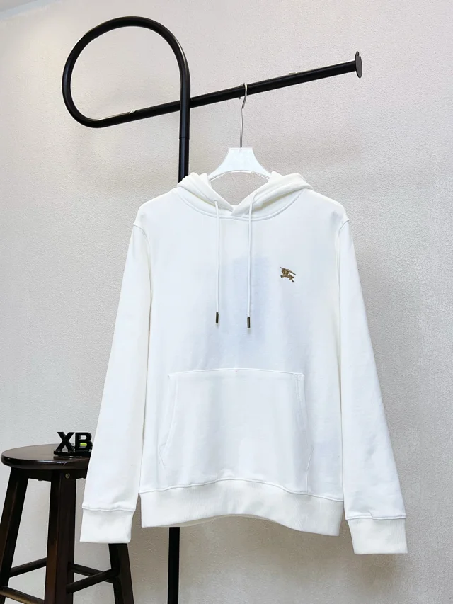 Burberry Hoodies & Sweatshirts Hooded Pullover with Equestrian Knight Motif product detail image 2