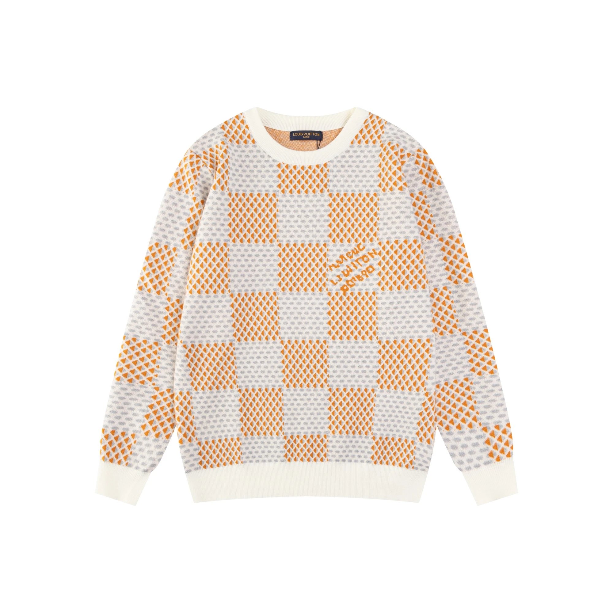 Louis Vuitton Knitwear Crewneck logo knit sweater image 4