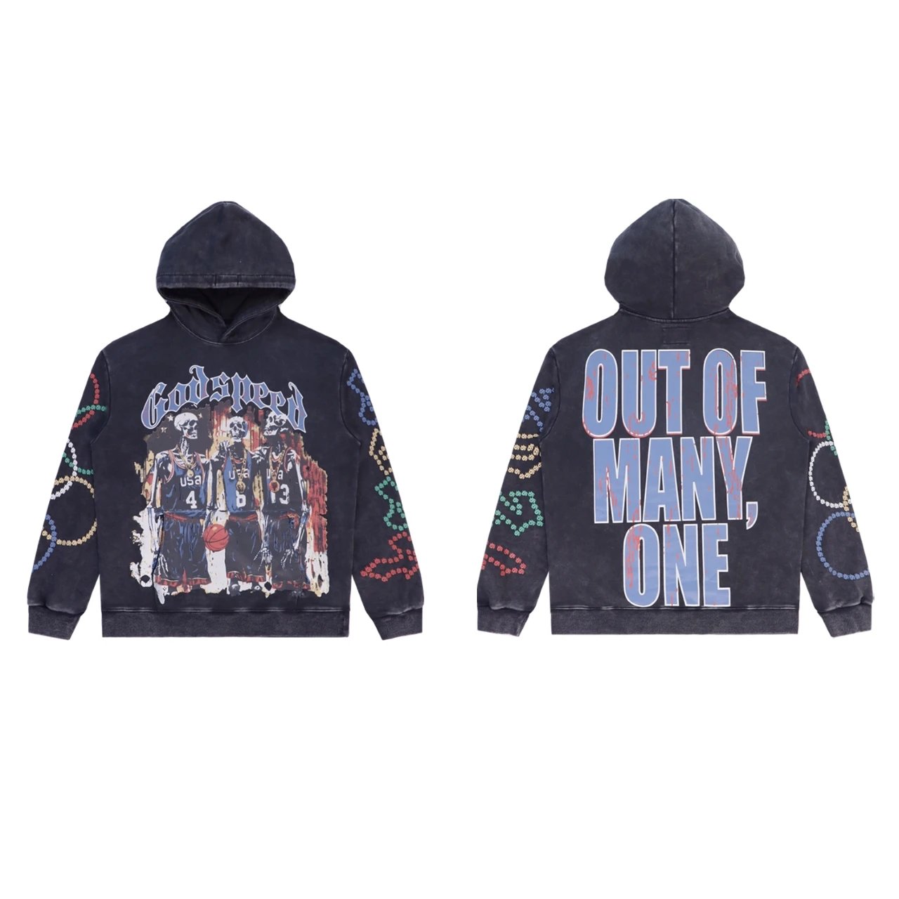 Godspeed Hoodies & Sweatshirts Pullover Hoodie with Graphic Print — 0388030CPZC