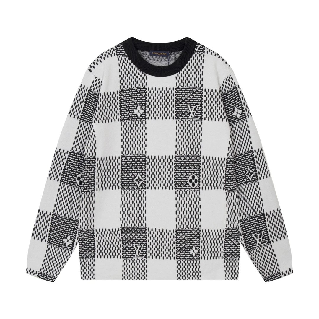 Louis Vuitton Knitwear Crewneck logo knit sweater — 0501023CPZC