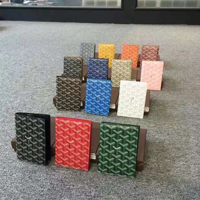 Goyard Saint Sulpice Passport Holder Red Card Holder - 2