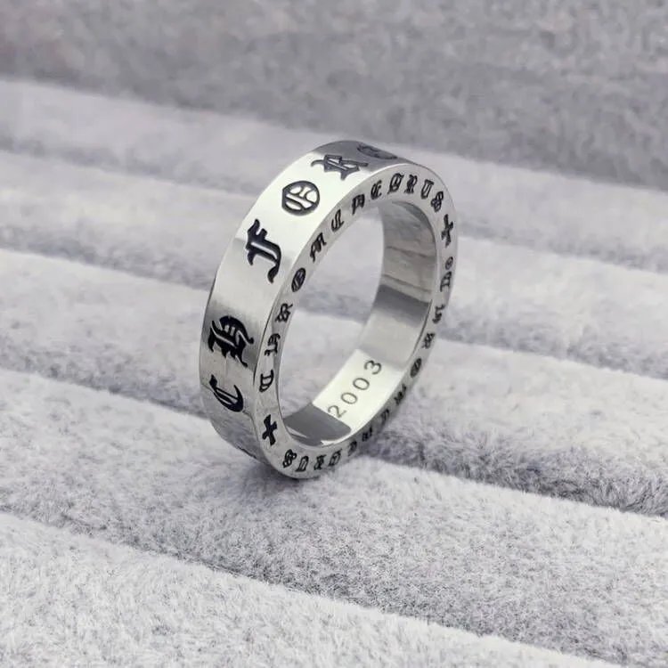 Chrome Hearts Silver Cross Motif Ring Set Jewelry - 4