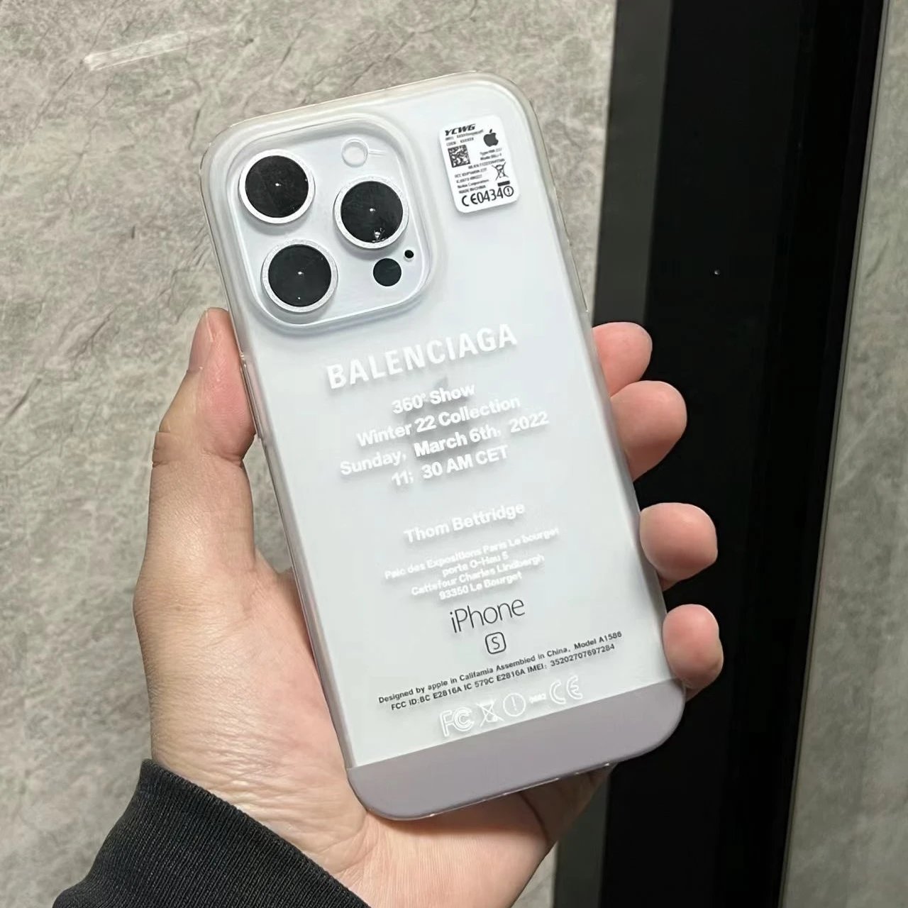EU US Trendy Brand English Labels for iPhone 15 Pro, 16 Pro Max, 17 Pro Max, 13, 14, 12 Premium, 11, X, Couple, Huawei, Honor, Xiaomi Cases - Matte Finish for Men
