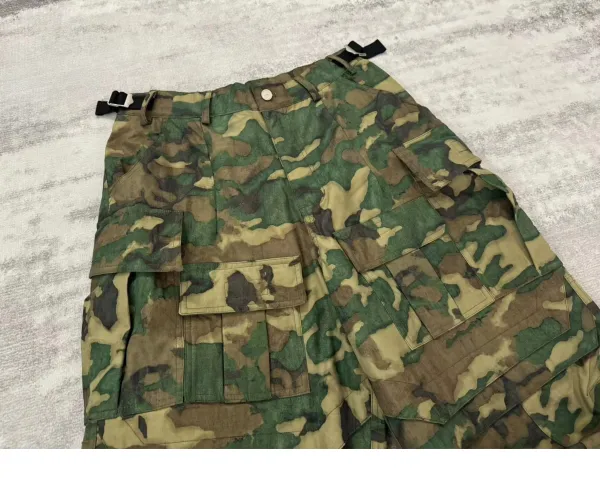 Design Oversized Hoodie with Gray Camo Cargo Pants and Chunky Boots - 6