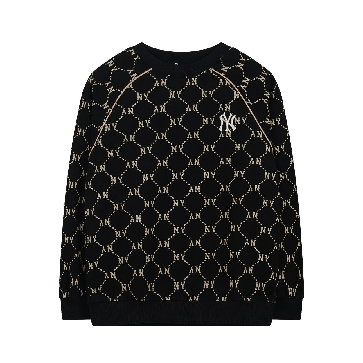 MLB Hoodies & Sweatshirts Crewneck NY Logo Patch Sweatshirt — 0457006CPZC
