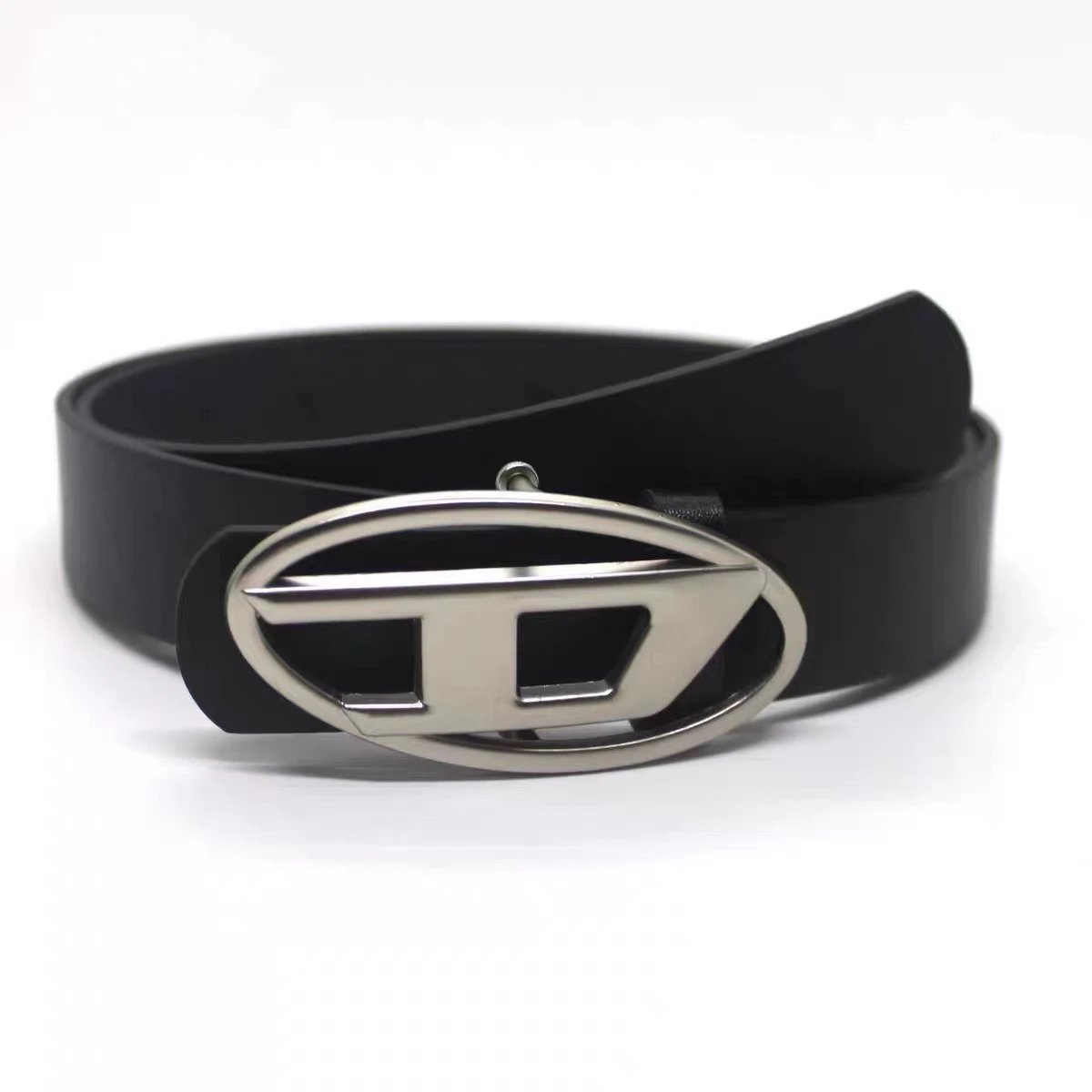 [high quality leather] black frosted buckle width 2.8cm