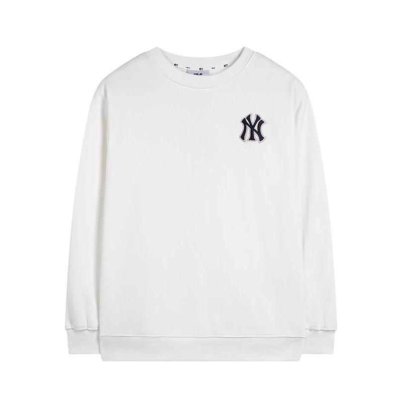 MLB Hoodies & Sweatshirts Crewneck NY Logo Patch Sweatshirt — 0457008CPZC