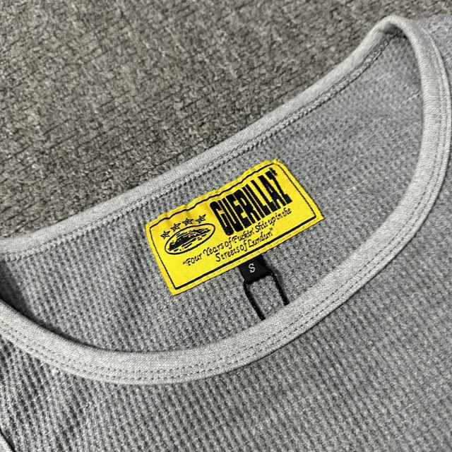 Guerillaz Vests Ribbed Tank Top with Oval Train Graphic product detail image 13