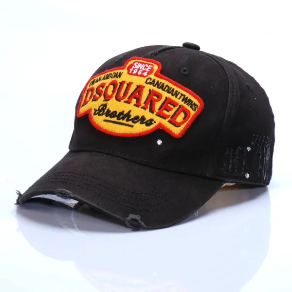 Dsquared2 Brothers Patch Baseball Cap Army Green - 4