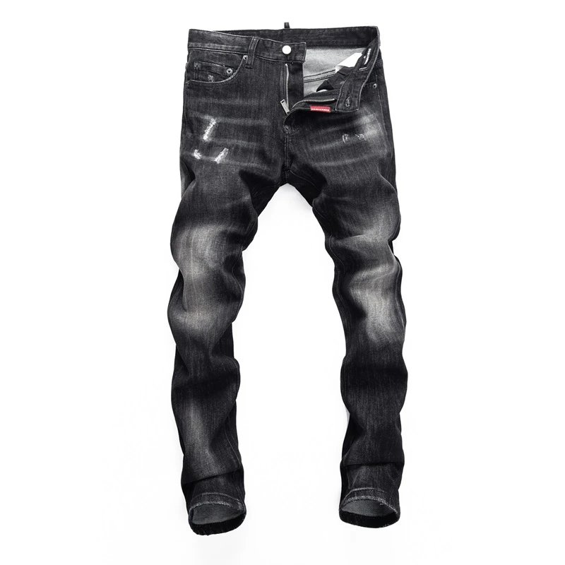 DSQUARED2 Brothers Slim Fit Distressed Blue Jeans - 13