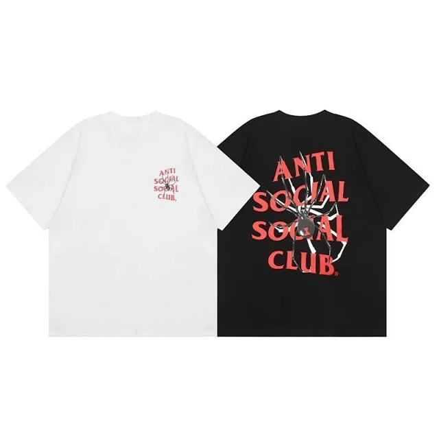 Anti Social Club T-Shirts Short-Sleeve Graphic Logo T-Shirt product detail image 14