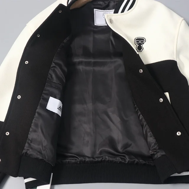 Unbranded Puffer vest and jackets with cartoon head patch product detail image 9