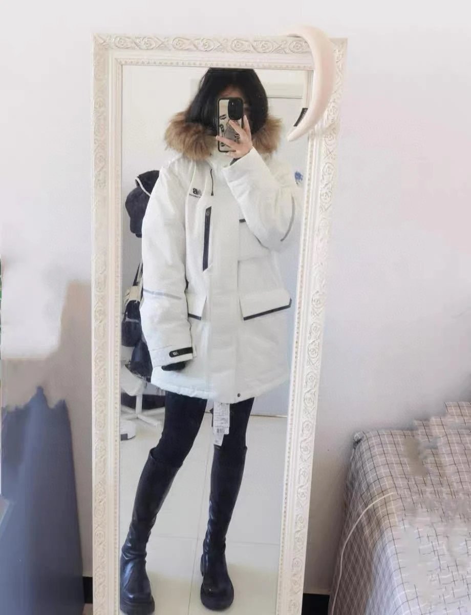 New Balance Down Jackets Hooded puffer styles, including faux-fur-trim hood options image 7