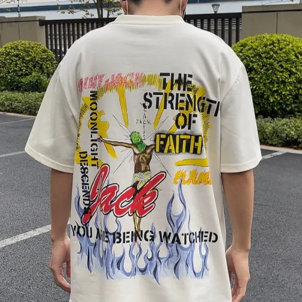 Travis Scott x Cactus Jack Brown Arrow Graphic T-Shirt - 11