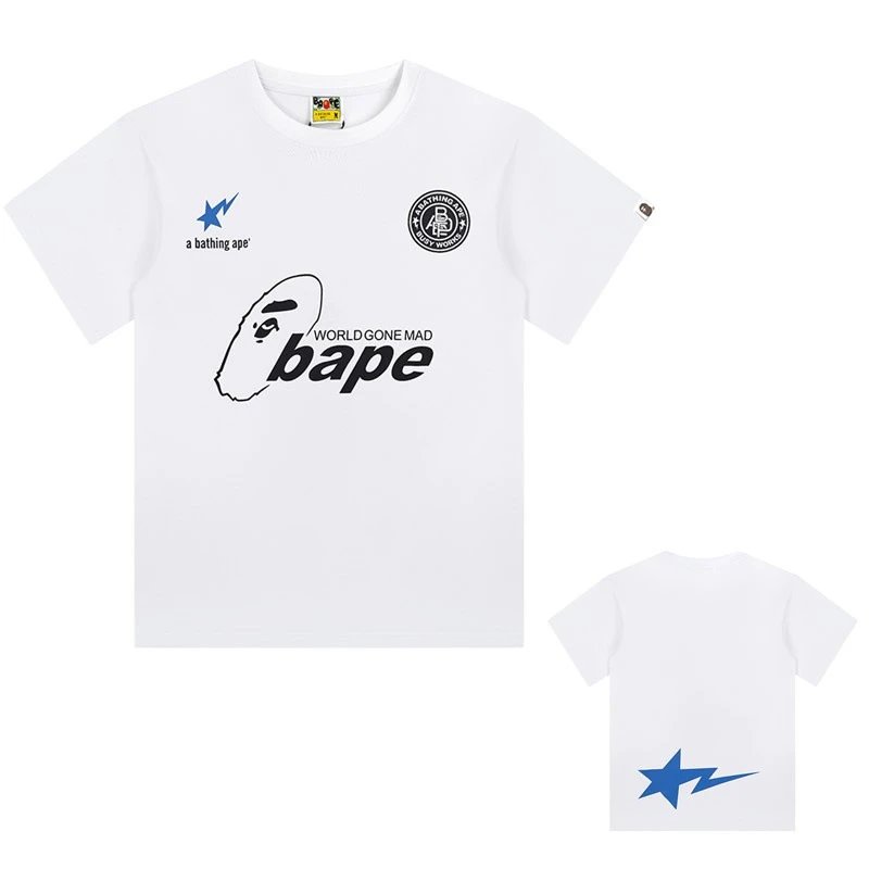 A Bathing Ape BAPE Camo Stack T-Shirt Black - 14