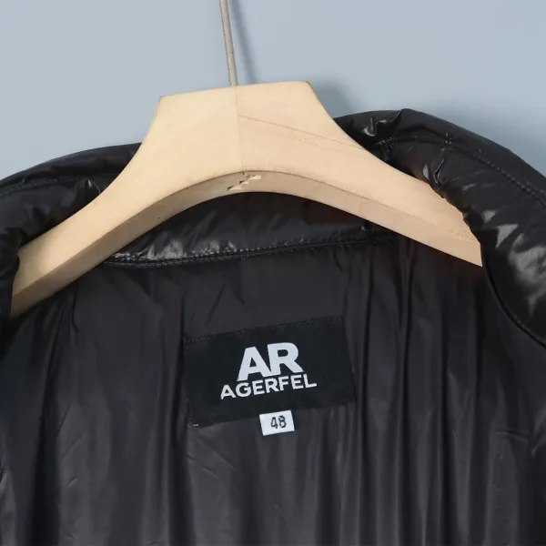 Comme des Garçons Karl Lagerfeld x AR Agerfel Hooded Puffer Vest Black Outerwear.vest - 8