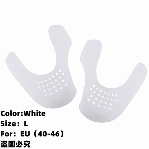 Design Heel Cushion Pad White Foot Care Accessory - 1