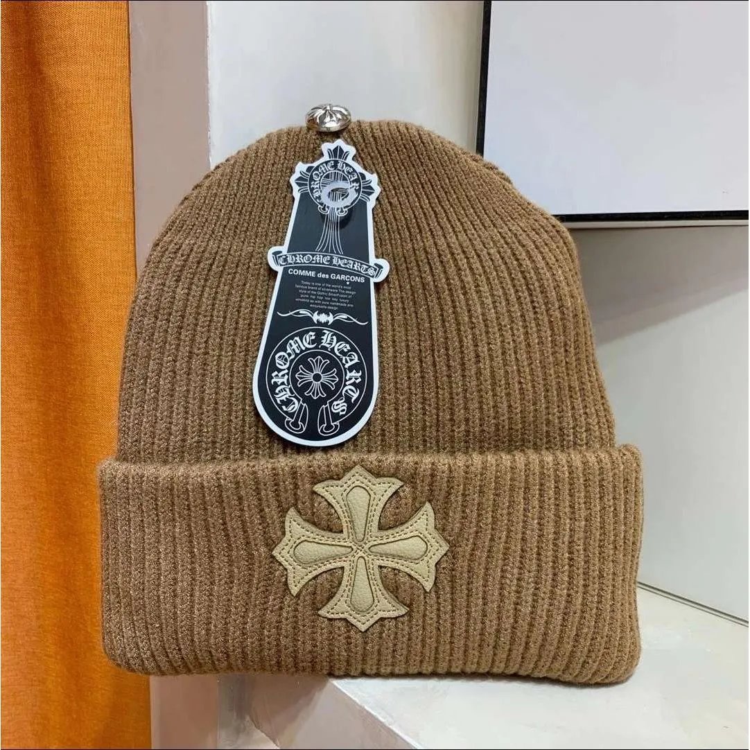 Cross Pattern Knit Beanie photo 5