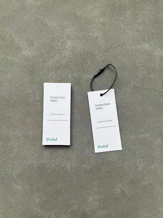 Vinted Tags in Stock, Universal Tags for Shoes, Bags, Clothing, Anti-Theft Buckle Labels