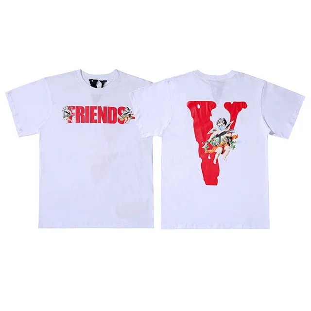 VLONE T-Shirts Short-Sleeve Graphic Logo T-Shirt product detail image 15
