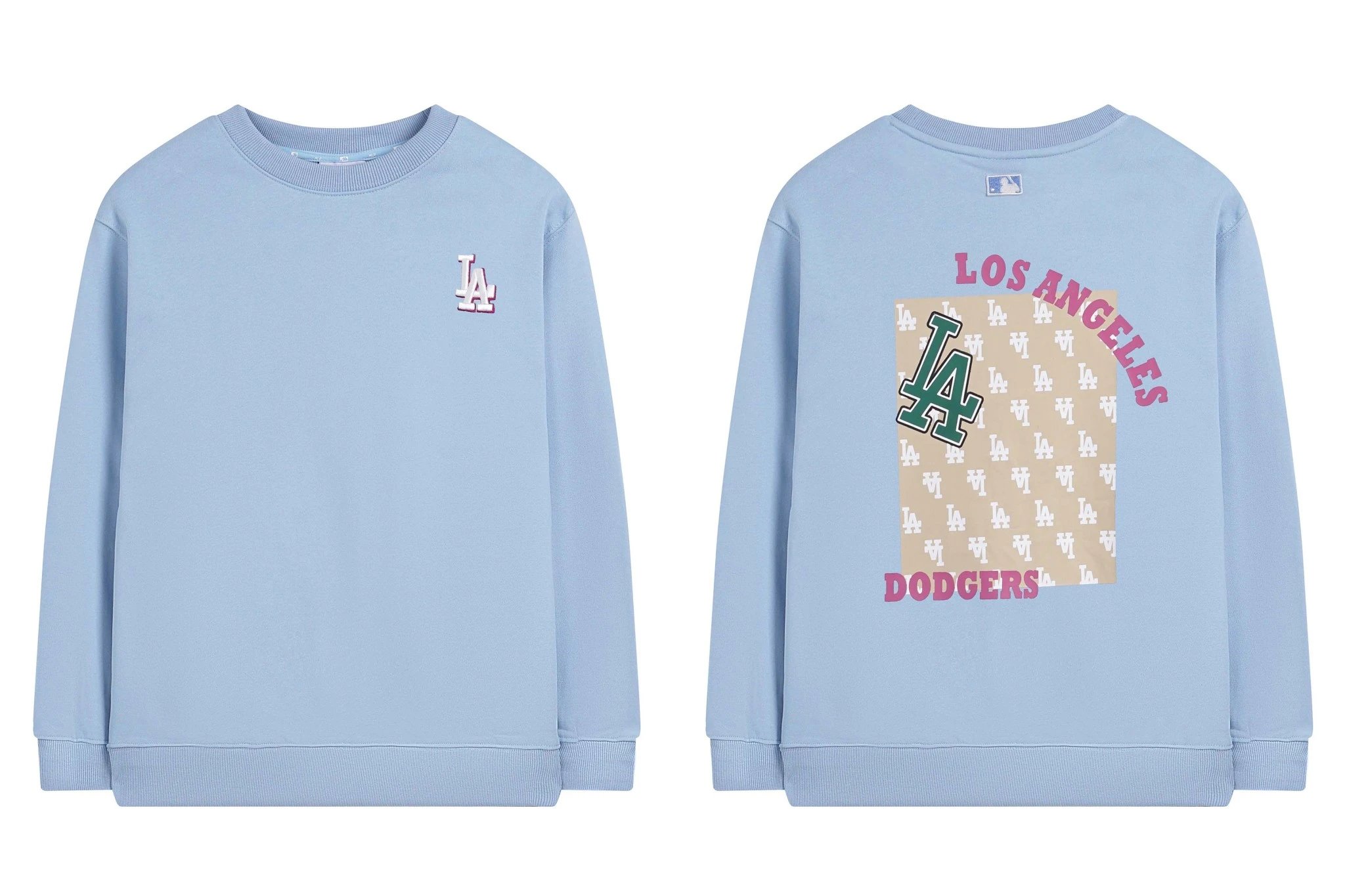 MLB Hoodies & Sweatshirts Crewneck NY Logo Patch Sweatshirt image 12