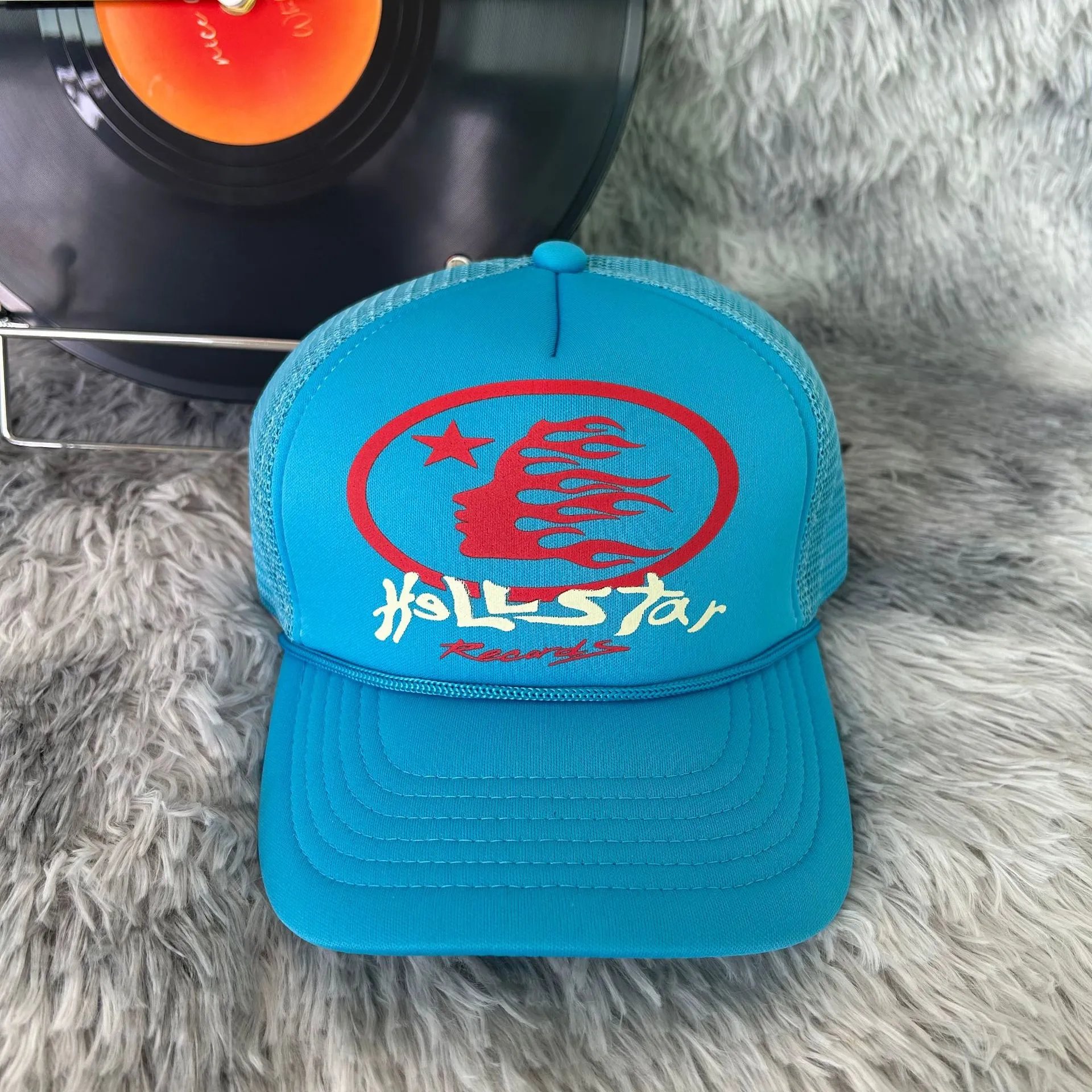 Hellstar Starlight White Mesh Trucker Cap Baseball Cap - 11