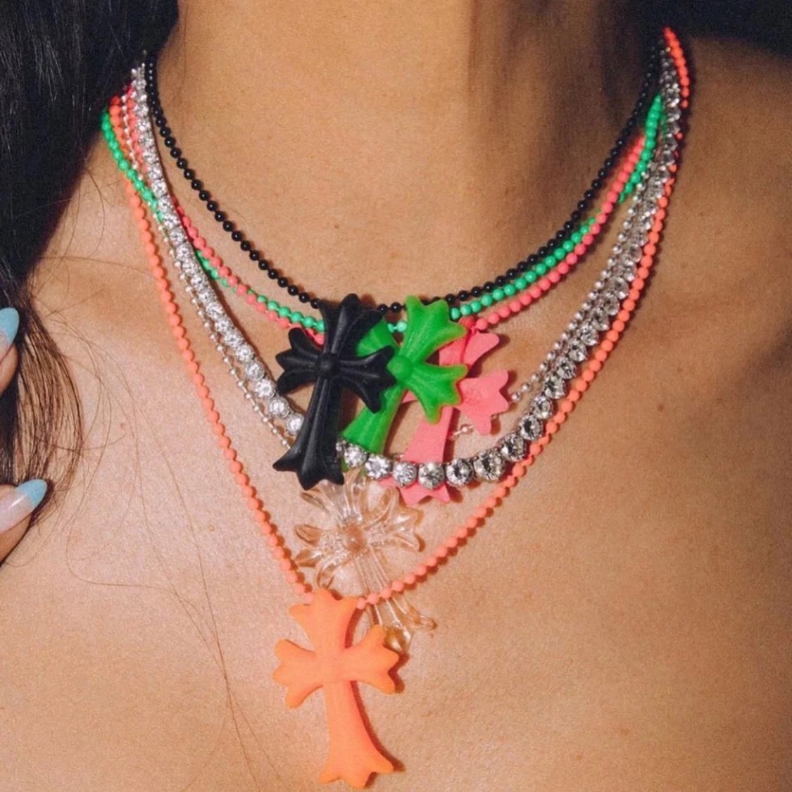 Chrome Hearts Silicone Necklace
