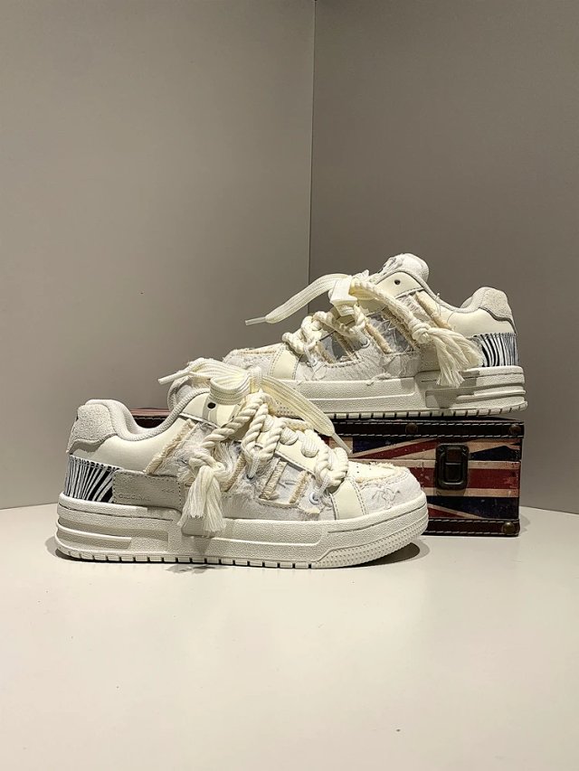 Unbranded Distressed Rope Laced Shoes: seller detail photo 2