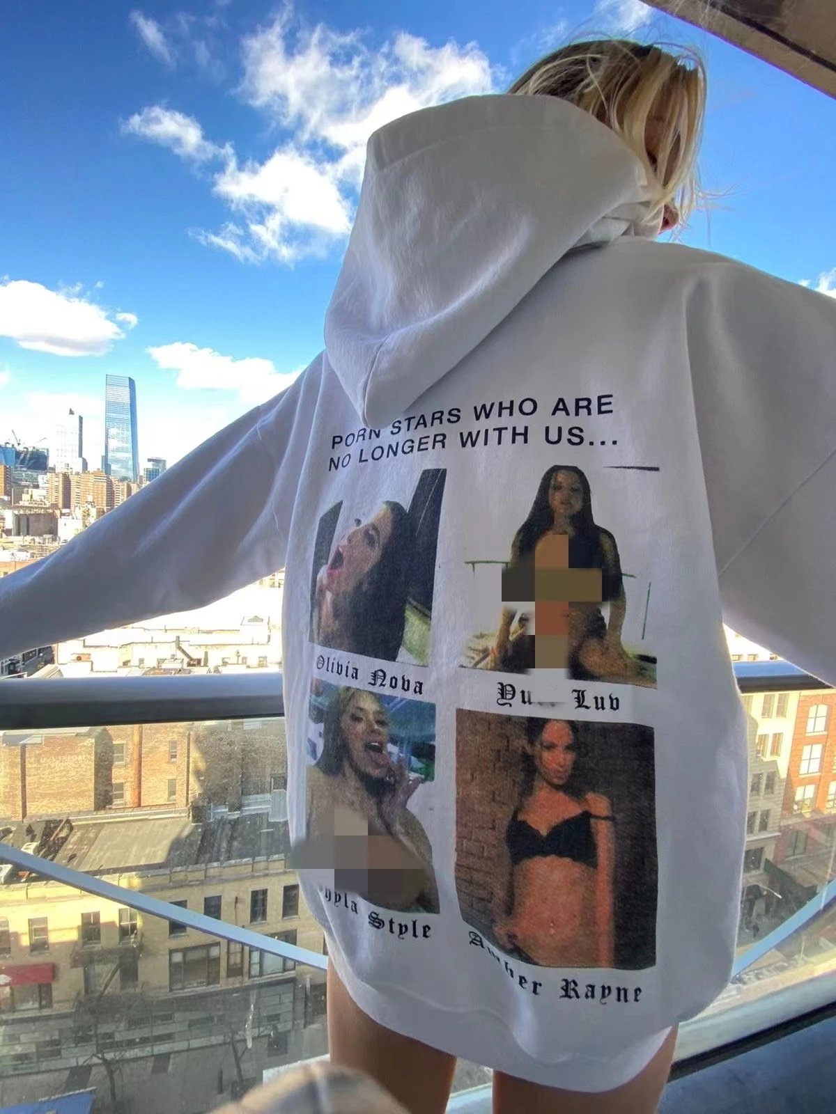 Design Porn Stars Who Are No Longer With Us Hoodie White - 6