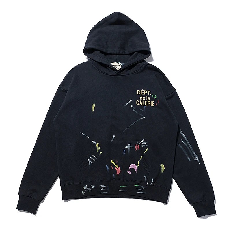 Gallery Dept Paint Splatter Hoodie