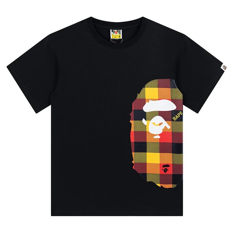 A Bathing Ape BAPE Camo Stack T-Shirt Black - 11