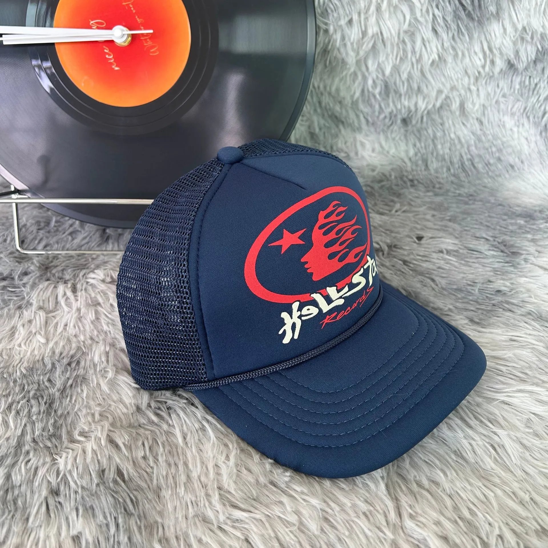 Hellstar Starlight White Mesh Trucker Cap Baseball Cap - 12