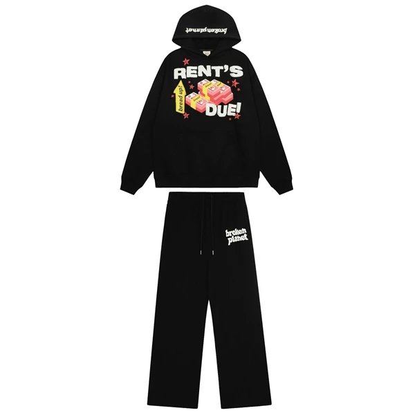 Broken Planet Hoodies Rent Due