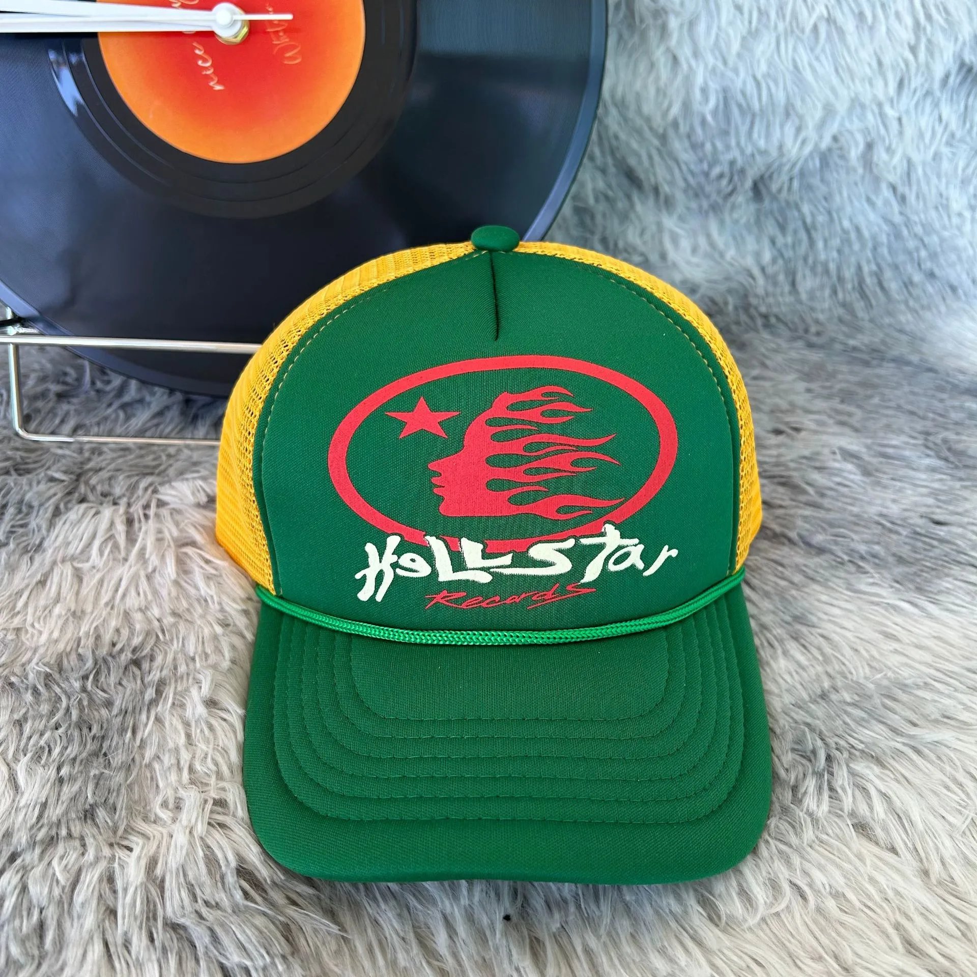 Hellstar Starlight White Mesh Trucker Cap Baseball Cap - 8