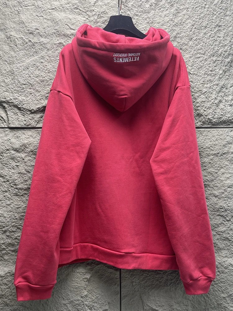 Vetements Red Hoodie