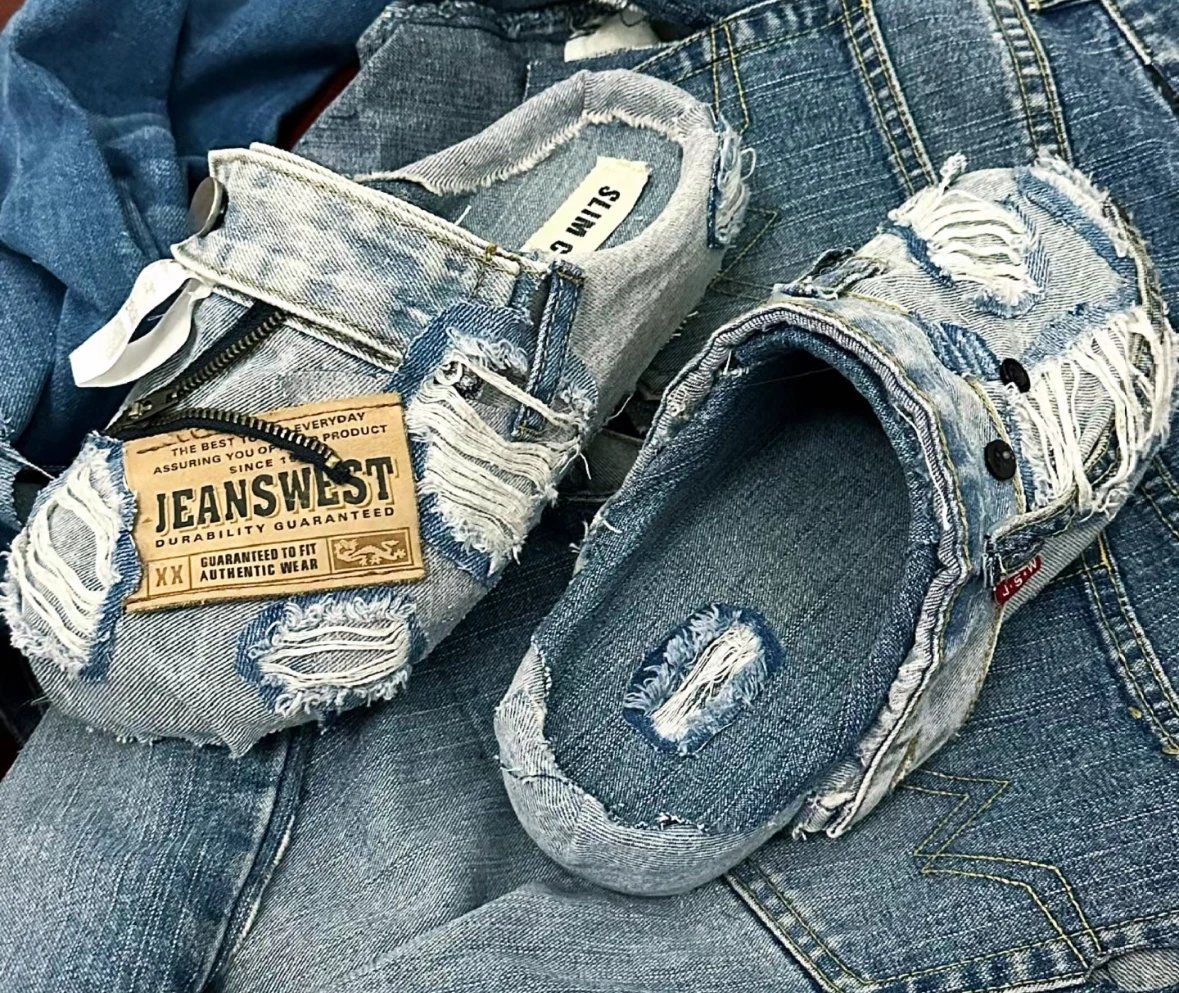 Denim Clogs