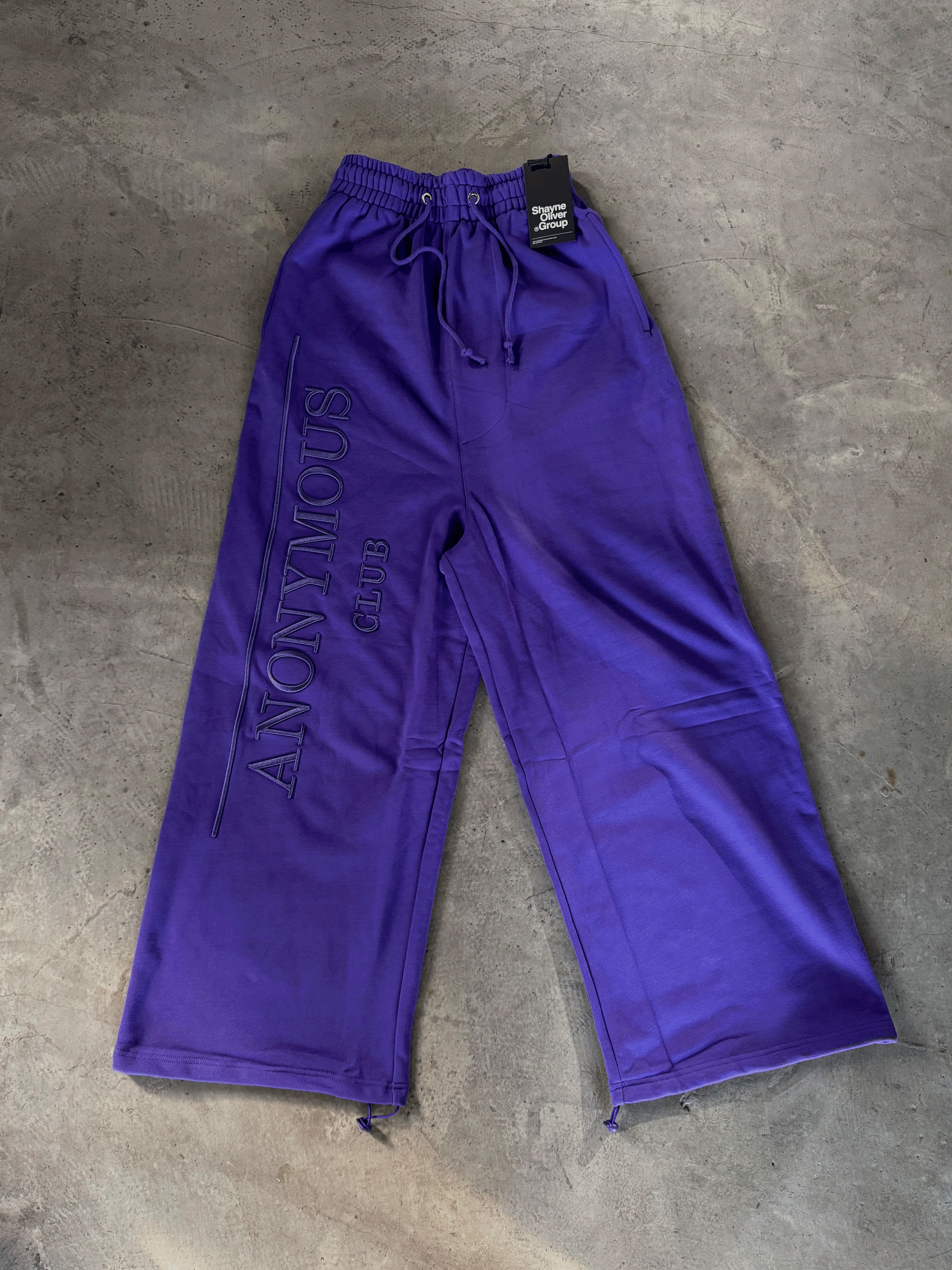 Purple Anonymous Club Sweatpants