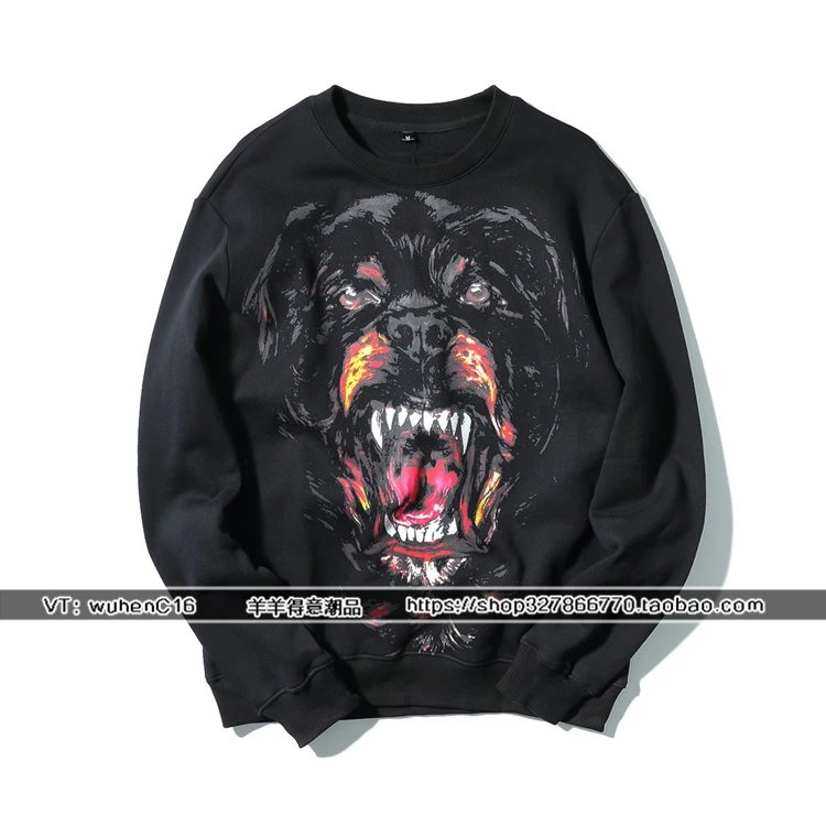 Evil dog hoodie