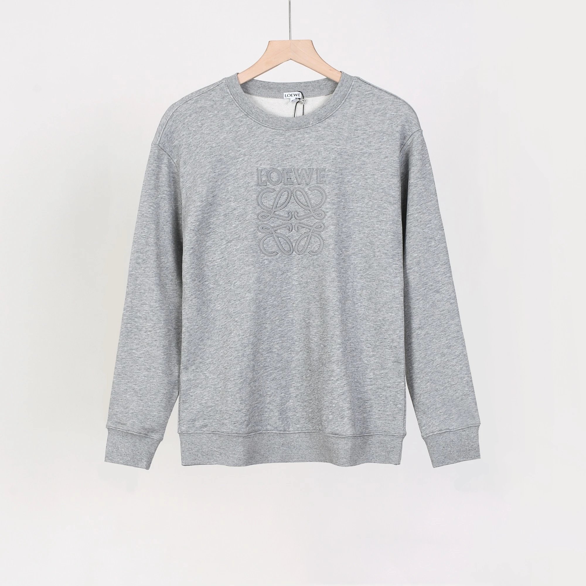 Loewe Anagram Embroidered Black Sweater - 6